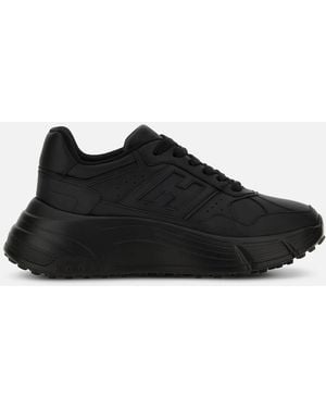 Hogan Chunky Sneakers, - Black