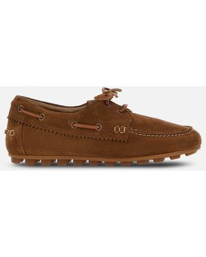 Hogan Loafers, - Brown