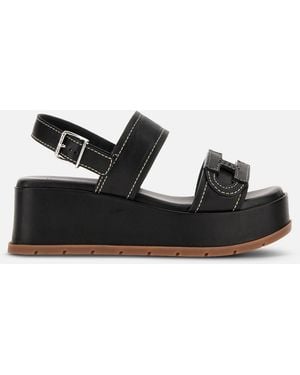 Hogan Sandalen H703 - Schwarz