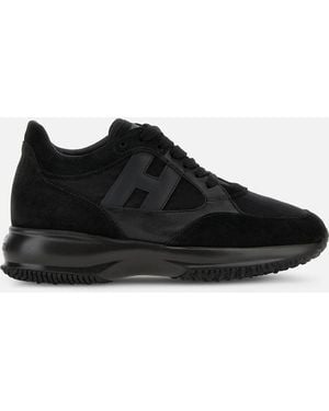 Hogan Chunky Trainers, - Black