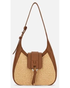Hogan Bolso Hobo Trend Mini - Marrón