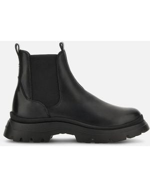 Hogan Boots And Chelsea, - Black