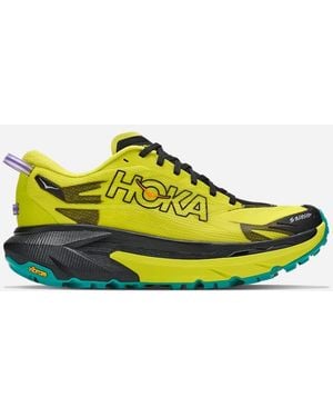 Hoka One One Mafate 5 Trail Shoes - Yellow