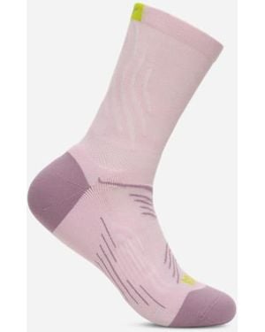 Hoka One One Bondi Quarter Run Sock - Pink