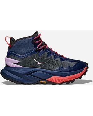 Hoka One One Mafate Hike Hiking Shoes - Blue