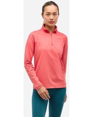 Hoka One One Glidetech Quarter Zip Jacket - Red