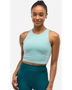 Hoka One One Elaro Crop Bra - White