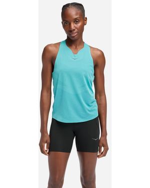 Hoka One One Race Day Singlet - Blue