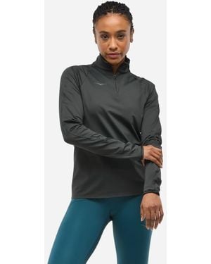 Hoka One One Glidetech Quarter Zip Jacket - White