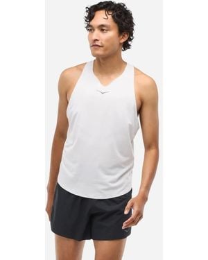 Hoka One One Race Day Singlet - White
