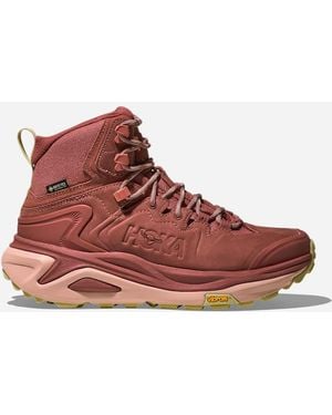 Hoka One One Kaha 3 Gore-tex Hiking Shoes - Red