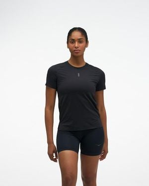 Hoka One One Everyrun Short Sleeve Top - Blue
