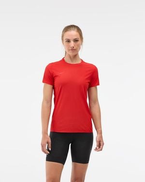 Hoka One One Airolite Short Sleeve Top 2.0 - Red
