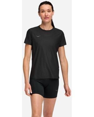 Hoka One One Airolite Short Sleeve Top 2.0 - Black
