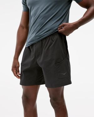 Hoka One One Woodland Hike Shorts - Black