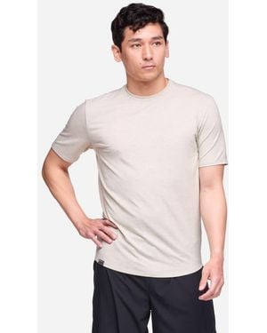 Hoka One One T-Shirt Essential Pour Homme En Taille - Blanc
