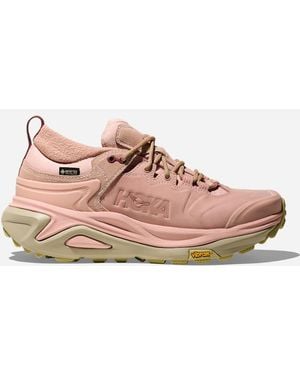 Hoka One One Kaha 3 Low Gore-tex Hiking Shoes - Pink