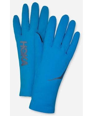 Hoka One One Airolite Laufhandschuhe in Blue Größe L | Handschuhe - Blau