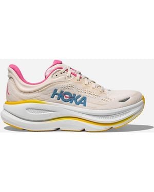 Hoka One One Bondi 9 Road Running Shoes - White