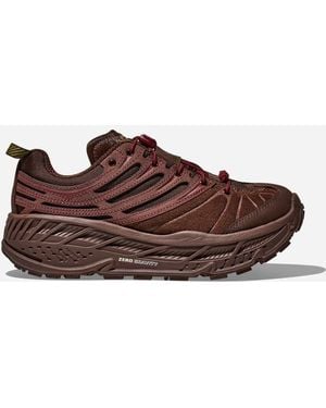 Hoka One One Elite Terrain System Stinson Evo Og Lifestyle Shoes - Brown