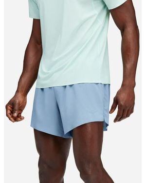 Hoka One One Glide 5'' Short With Brief - Blue