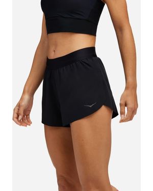 Hoka One One Race Day Split Shorts - Black
