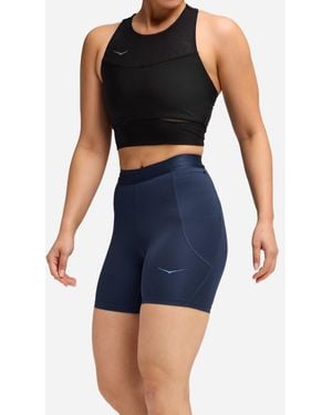 Hoka One One Short En Maille Novafly 15 Cm Pour Femme En Taille - Bleu