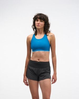Hoka One One Hupana Sports Bra Removable Cup - Blue