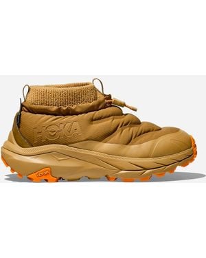 Hoka One One Kaha 2 Frost Moc Gore-tex Lifestyle Shoes - Yellow