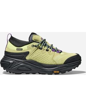 Hoka One One Elite Terrain System Kaha 3 Low Gore-tex Hiking Shoes - Blue