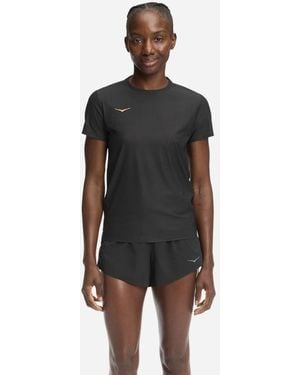 Hoka One One Airolite Short Sleeve Top 2.0 - Black
