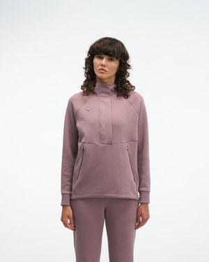 Hoka One One Essential Recovery Hoodie - Purple