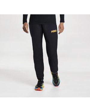 Hoka One One Ultraleichte, wasserdichte Hose in Black Größe 2XL | Hosen - Schwarz