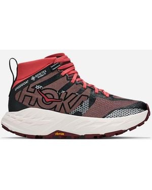 Hoka One One Speedgoat 7 Hike GORE-TEX® Schuhe für Damen in Smoky Quartz/Alabaster Größe 43 1/3 | Wandern - Blau