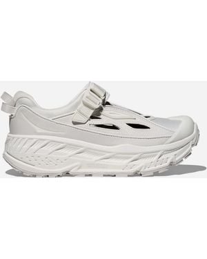 Hoka One One Stinson Breeze Lifestyle Shoes - Metallic