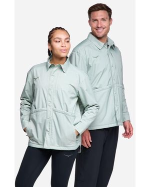 Hoka One One Outtrail Shirt Jacket - White