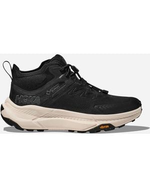 Hoka One One Transport Chukka Gore-Tex Chaussures Pour Femme En Taille - Noir