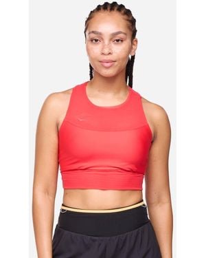 Hoka One One Brassière Race Day Pour Femme En Taille - Rouge