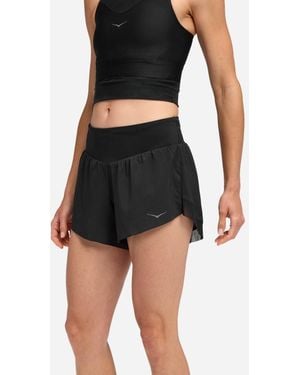 Hoka One One Glide 4'' Shorts - Black