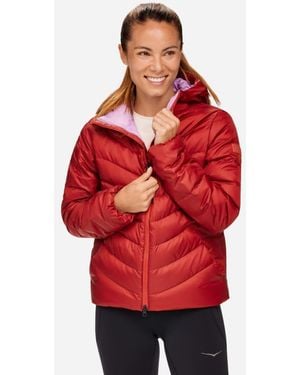 Hoka One One Outseeker Down Jacket - Red