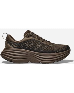 Hoka One One Stealth/tech Bondi 8 Caged Lifestyle Shoes - Black