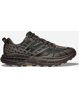 Hoka One One Speedgoat 2 Trail Shoes - Black
