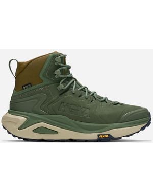 Hoka One One Kaha 3 Gore-tex Hiking Shoes - Green