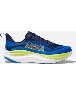 Hoka One One Skyflow Wide Running Shoes - Blue