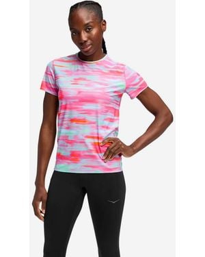 Hoka One One Airolite Short Sleeve Top 2.0 - Red