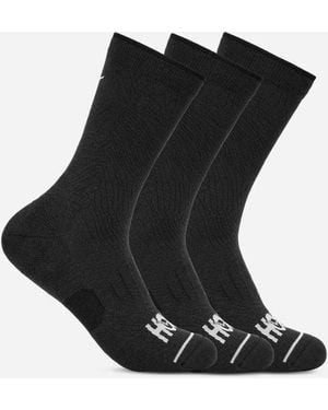 Hoka One One Crew Run Sock 3-pack - Black