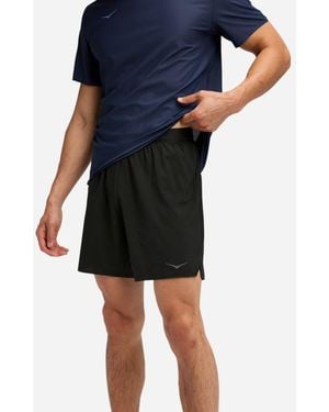 Hoka One One Glide 7'' Shorts 2in1 - Blue