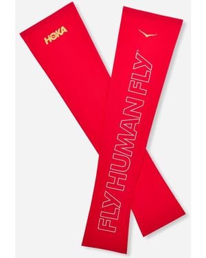 Hoka One One Airolite Arm Sleeves - Red