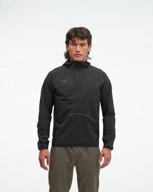 Hoka One One Skyglow Half-zip Jacket - Blue