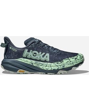 Hoka One One Speedgoat 6 Gore-tex Trail Shoes - Blue